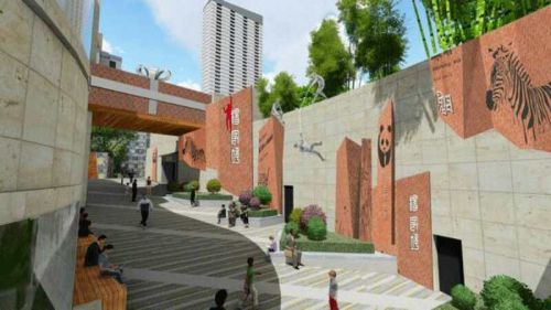 雕塑群、動物彩繪、夜景燈飾……楊家坪商圈變臉?biāo)囆g(shù)街
